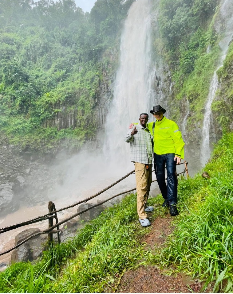 Materuni waterfall tour near Arusha